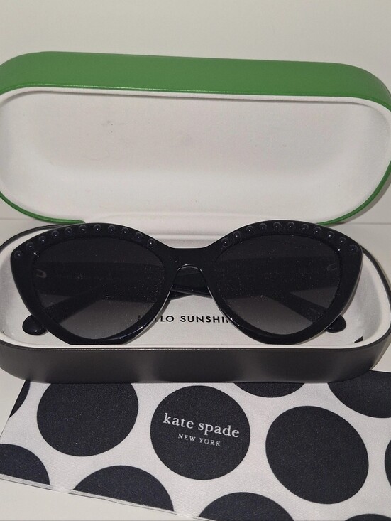 kate spade Accessories - Kate Spade Black Juni Sunglasses NWOT